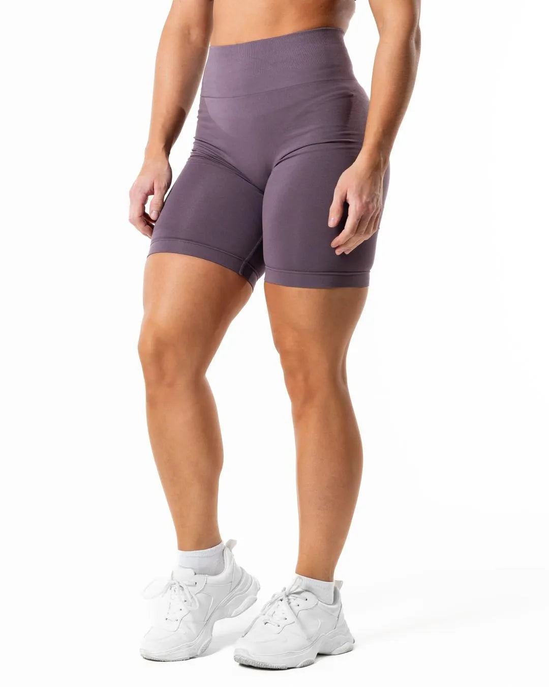 Prime Scrunch Shorts 7,5" - Dusty Purple